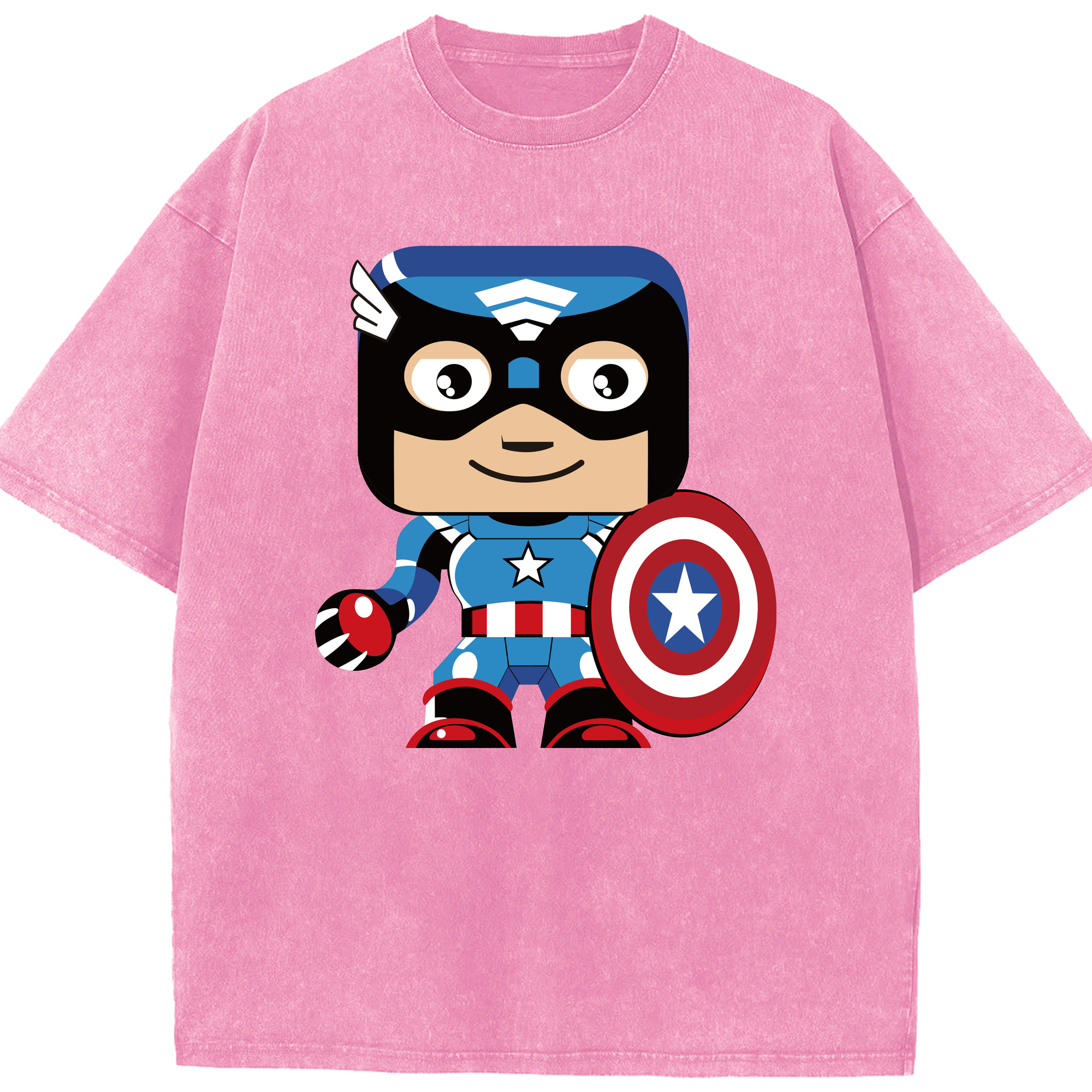 （画像用） アベンジャーズ The Avengers 綿100% ヴィンテージ風 半袖Tシャツ（フロントプリント）